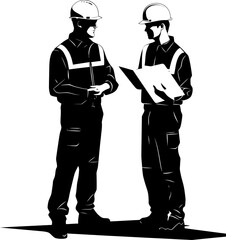 Blueprint Unity Engineer Paper Emblem Design Dynamics Engineer Vector Symbol