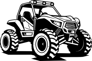 UTV Trail Master Emblematic Logo for Terrain Conquerors Terrain Tamer UTV Emblem Symbolizing Adventure