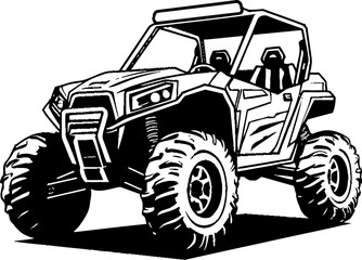 Adventure Tracker UTV Logo Symbol Trail Maverick Off Road Vehicle Emblem