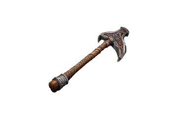 Pickaxe Handle on transparent background.