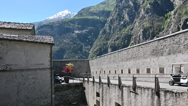 view of the interior of the bard fort