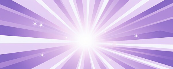 Lavender abstract rays background vector presentation design template with light grey gradient sun burst shape pattern for comic 