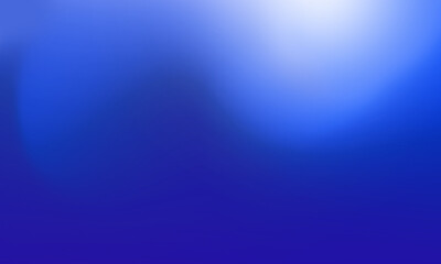 Abstract blue gradient blurred background