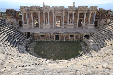 Hierapolis was originally a Phrygian cult centre of the Anatolian mother goddess of Cybele and...