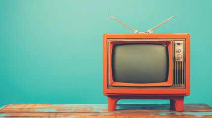 The rare TV has become a symbol of retro style and authenticity in the interior.