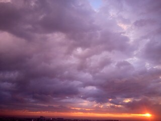 Beautiful Art in the Sky by Sun