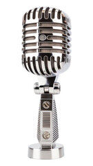 PNG Microphone technology karaoke silver