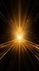 Fractal burst background with light. Space concept.