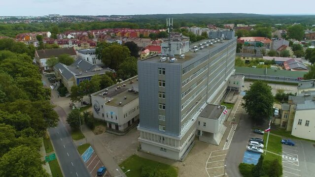 Pomeranian Voivodship Office Slupsk Urzad Wojewodzki Aerial View Poland