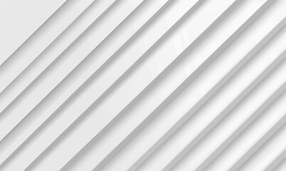 Minimalist White Lines on White: High Contrast Abstract Design with Soft Lighting and Geometric Shapes