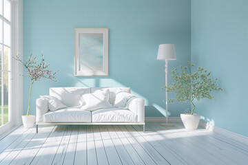 living room , sunlight