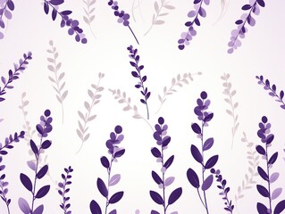 Fototapeta na wymiar Lavenderprint background vector illustration with grid in the style of white color, flat design, high resolution photography