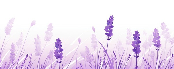 Lavenderprint background vector illustration with grid in the style of white color, flat design, high resolution photography