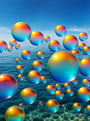 Bubbles. Generate AI.