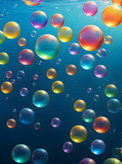 Bubbles. Generate AI.