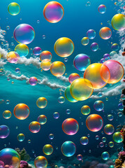 Bubbles. Generate AI.