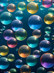 Bubbles. Generate AI.