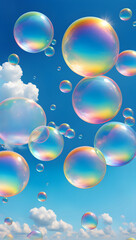 Bubbles. Generate AI.