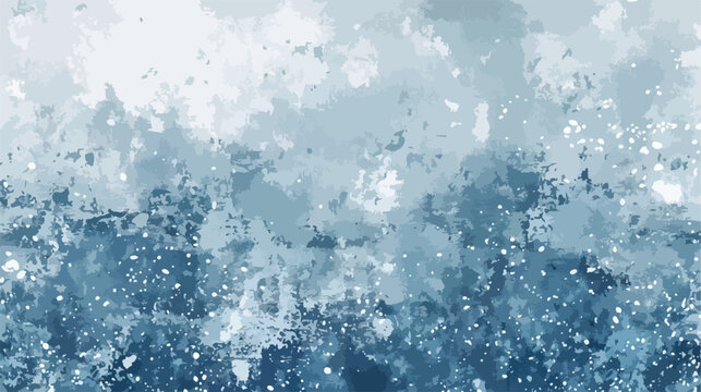 Indigo Winter Background. Abstract Textured Surface.