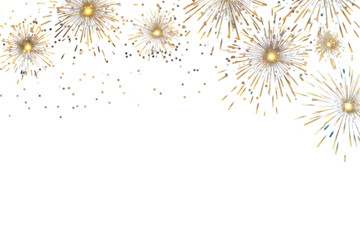 PNG  Colorful gold a firework fireworks backgrounds outdoors