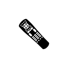 Remote control symbol icon isolated on transparent background
