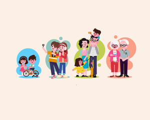  four generation graphic design