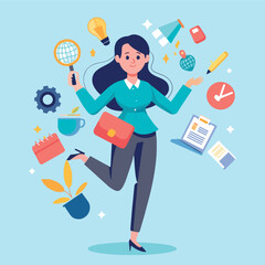 Women with more commitments and jobs-