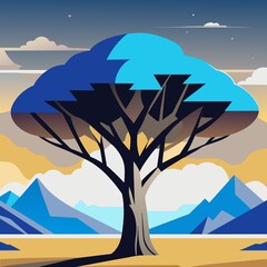 Generated by AI, vector, art, clipart, graphic resource, nature, people, plants, cars, cities, gray background