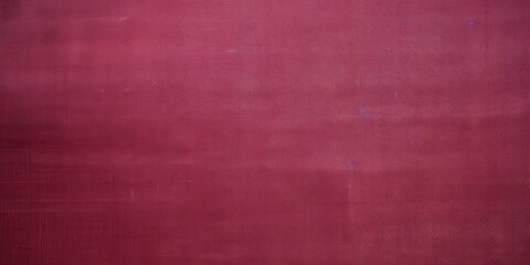 Maroon canvas texture background, top view. Simple and clean wallpaper with copy space area for text or design