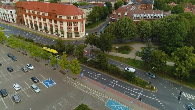 Victory Square Slupsk Plac Zwyciestwa Centrum Aerial View Poland