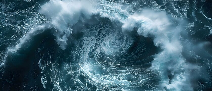 Whirlpool Symphony: A Minimalist Ode to Mythic Charybdis. Concept Mythological Interpretation, Water Elements, Minimalist Design, Whirlpool Imagery, Musical Inspiration