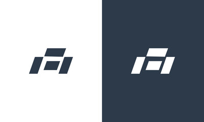 letter A monogram logo design vector illustration - obrazy, fototapety, plakaty