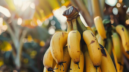 A banana is a fruit from herbaceous plants