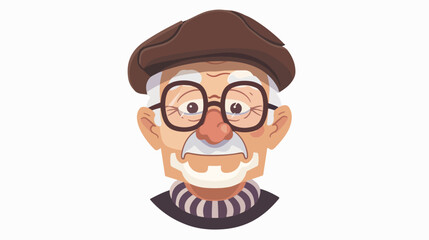 A senior citizen pensioner OAP old man emoji emoticon
