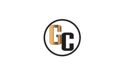 GC, CG , G , C, Abstract Letters Logo Monogram