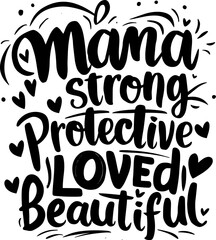 Mom Mama Mother’s Day SVG PNG Design