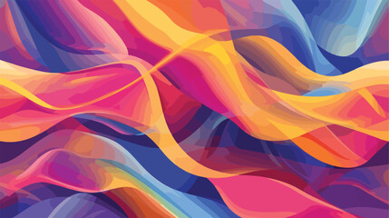 Vibrant abstract multicolored background with poly pa - obrazy, fototapety, plakaty