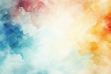 Fototapeta premium Watercolor Background Watercolor Texture Watercolor Art Watercolor Design Watercolor Illustration 