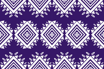 Traditional ethnic geometric fabric seamless patten