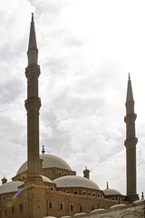 Alabaster Mosque Mohammed Ali at Citadel in Cairo Egypt