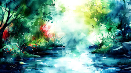 Fototapeta premium background designs water color full color suitable digital and print 
