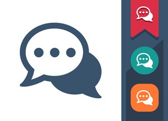 Chat Bubbles Icon. Speech Bubble, Comment, Message, Chat Bubble, Conversation, Speech Bubbles