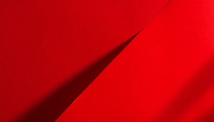 Shadowed Scarlet: Bold Contrast against Red Background