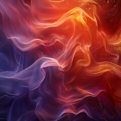 Fototapeta premium Colorful Background With Abundant Smoke