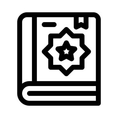 Quran line icon