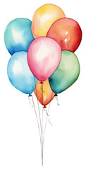 PNG Balloon white background anniversary celebration