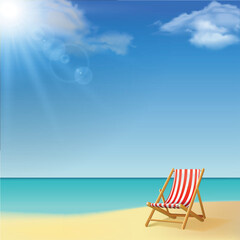 Illustration Vector Design for Hello Summer Season