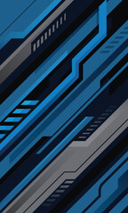 Racing geometric modern wallpaper. Futuristic digital technology background