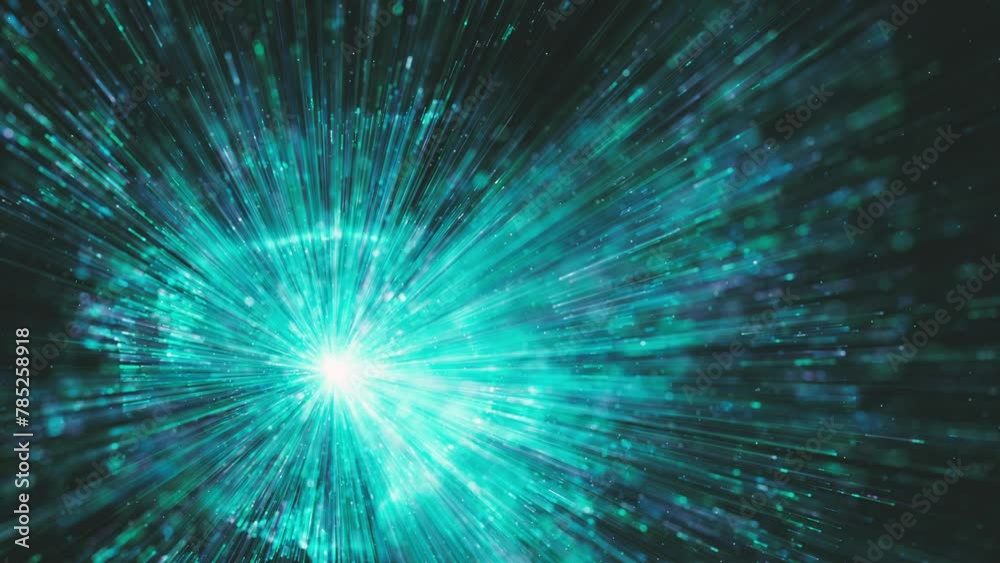 Wall mural shockwave explosion freeze background/ animation of an abstract shockwave explosion background slow 