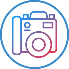 Vector Design Camera Icon Style